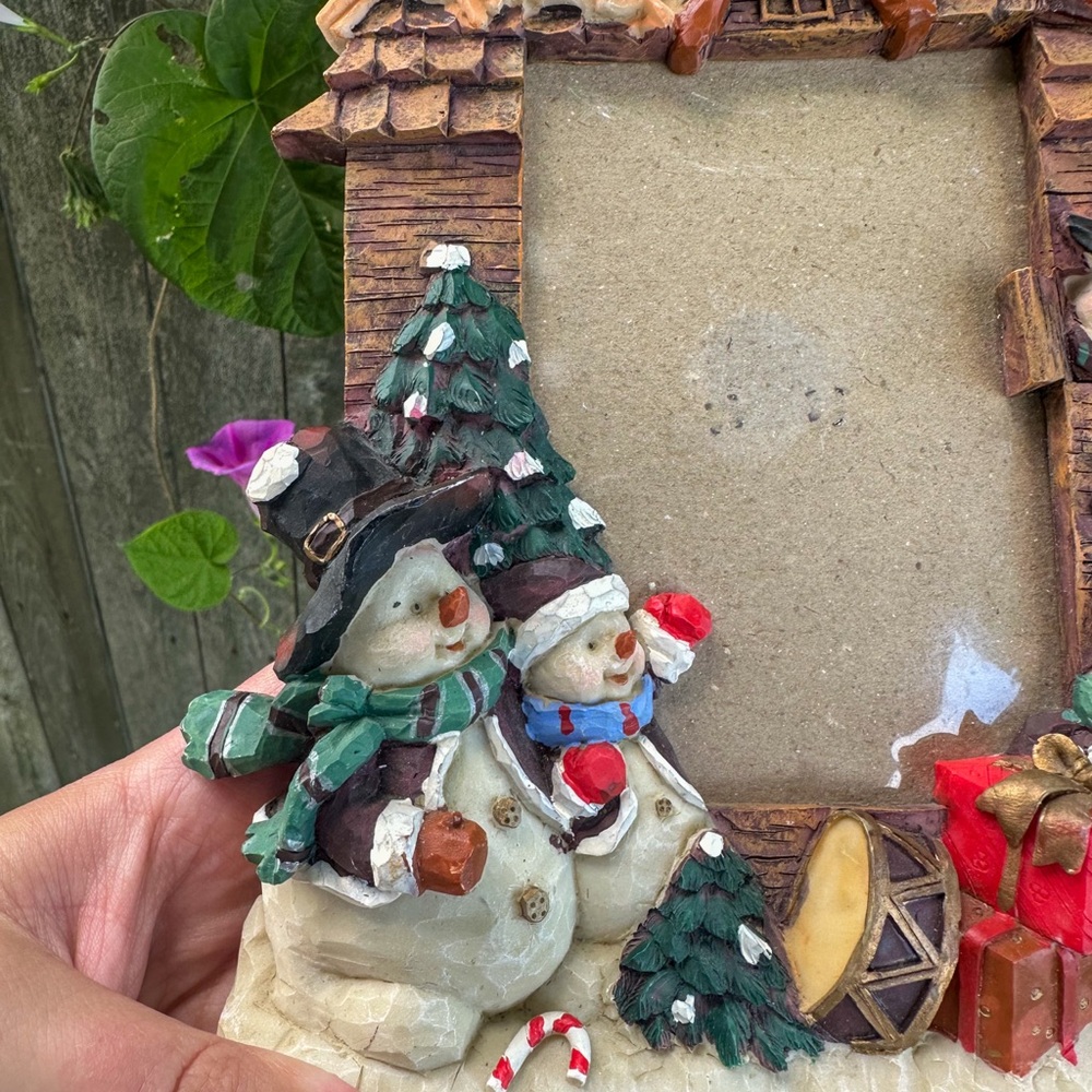 Festive Snowman Picture Frame - Picture 2 of 5